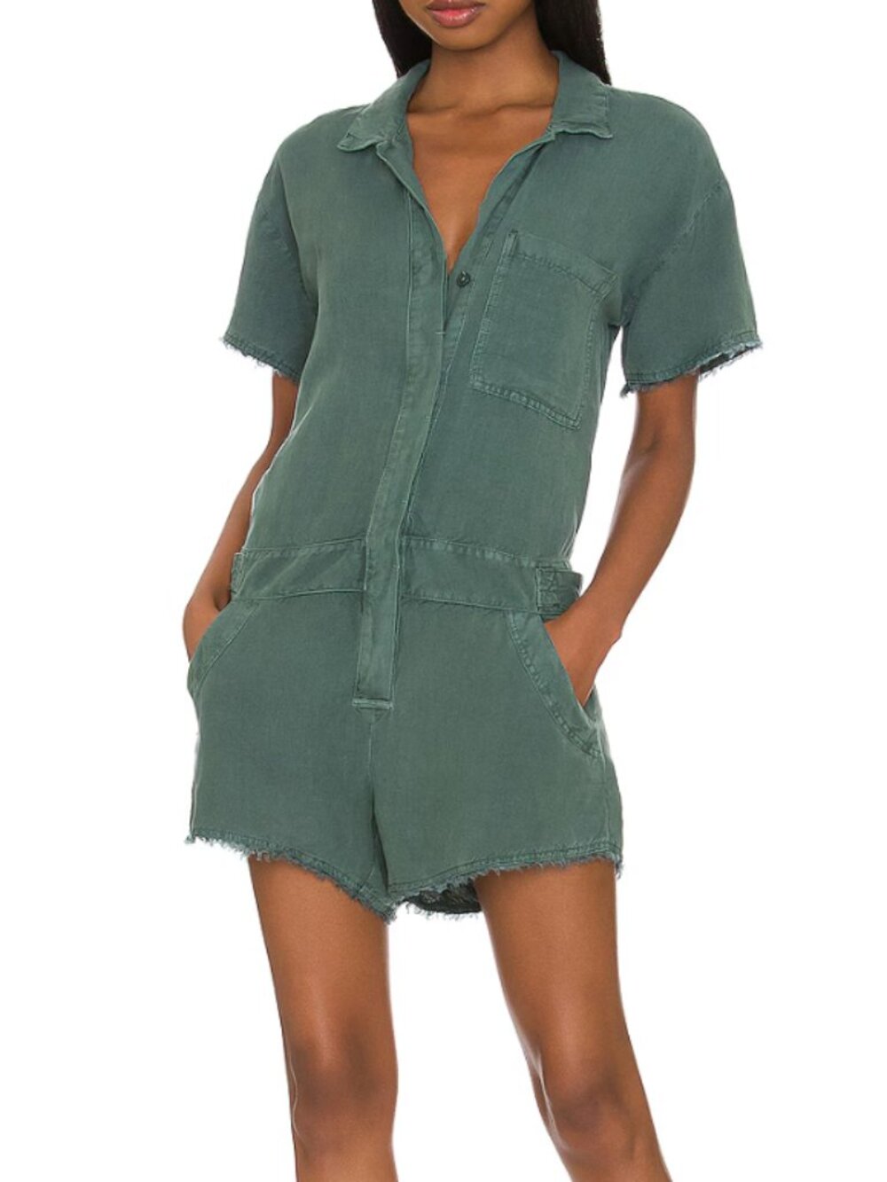 YFB Clothing Felix Romper - Green